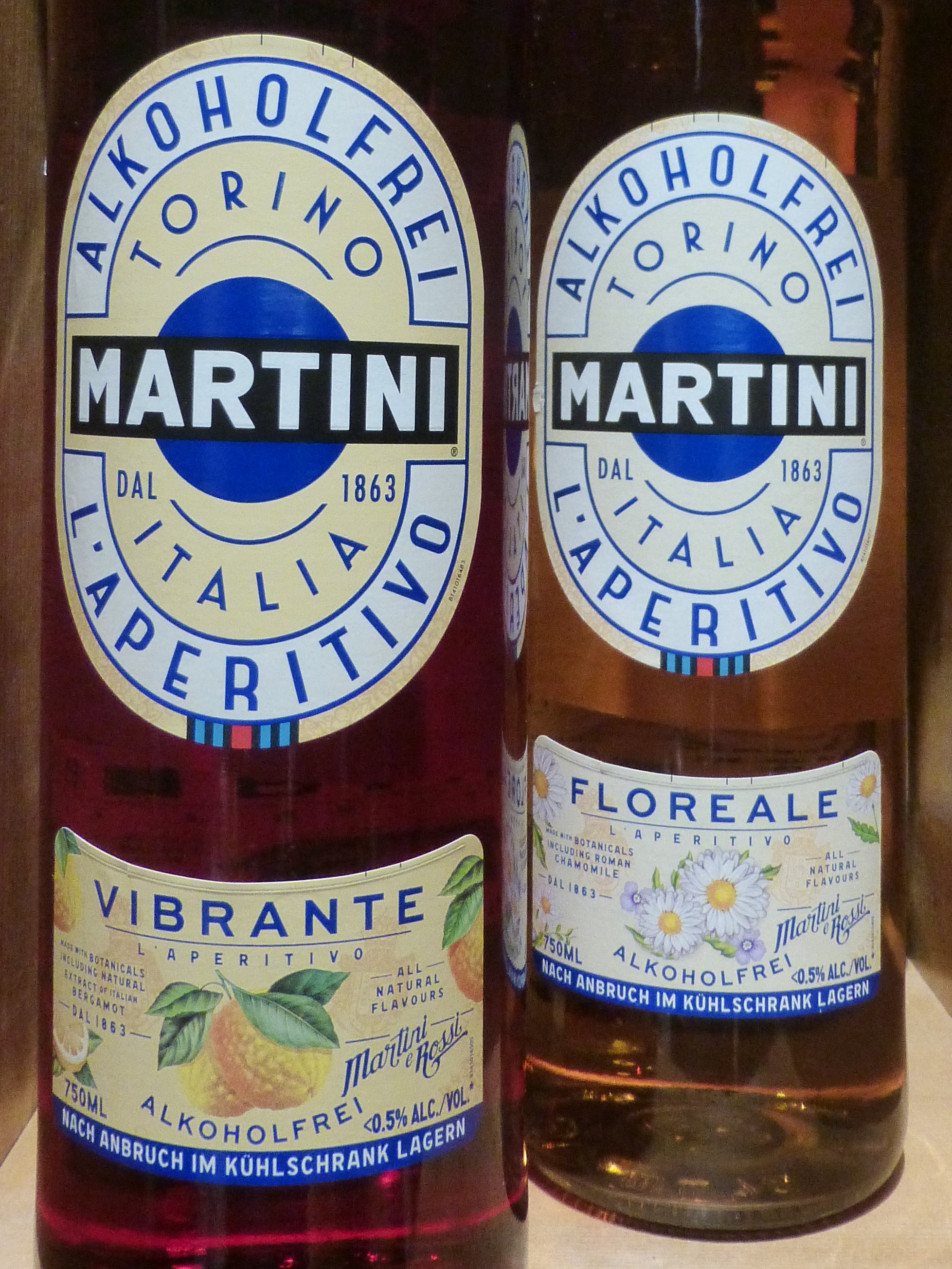 Alkoholfreie Getränke: Martini L\'Aperitivo Floreale alkoholfrei